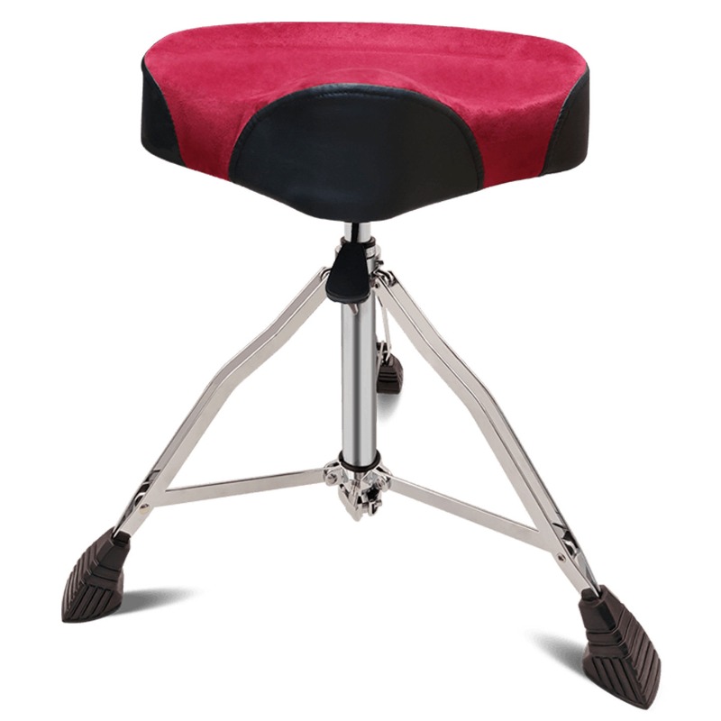 Drum Throne Adjustable - Sgabello per Batteria Professionale Rinforzato, Modello