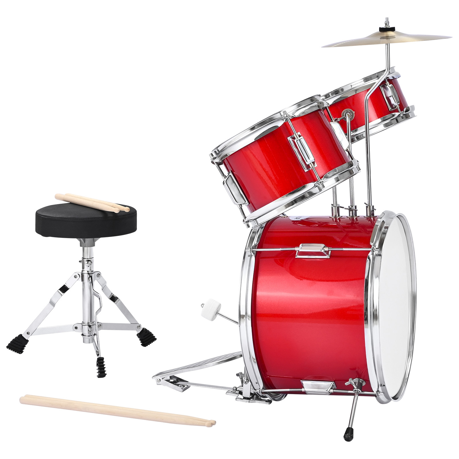 Drum Throne Adjustable - Set di batteria per bambini, set