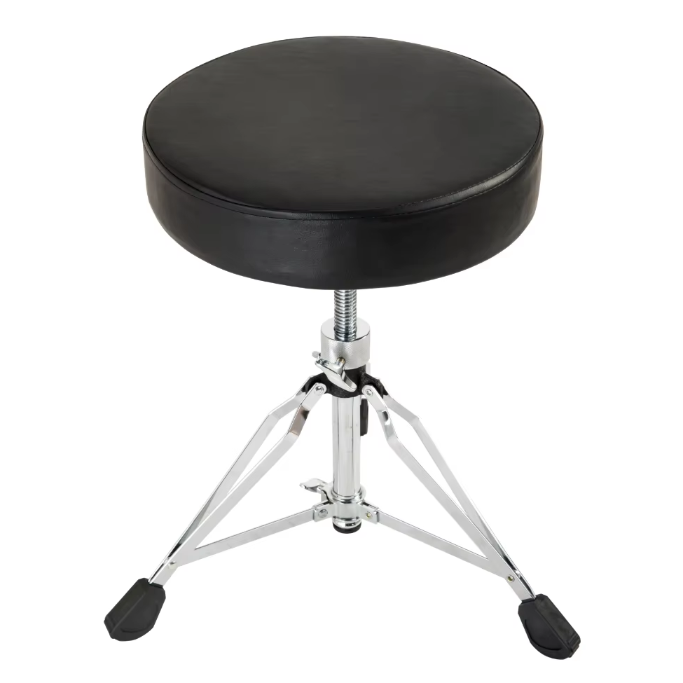 Drum Throne Adjustable - Sgabello per Batteria Rinforzato Regolabile in