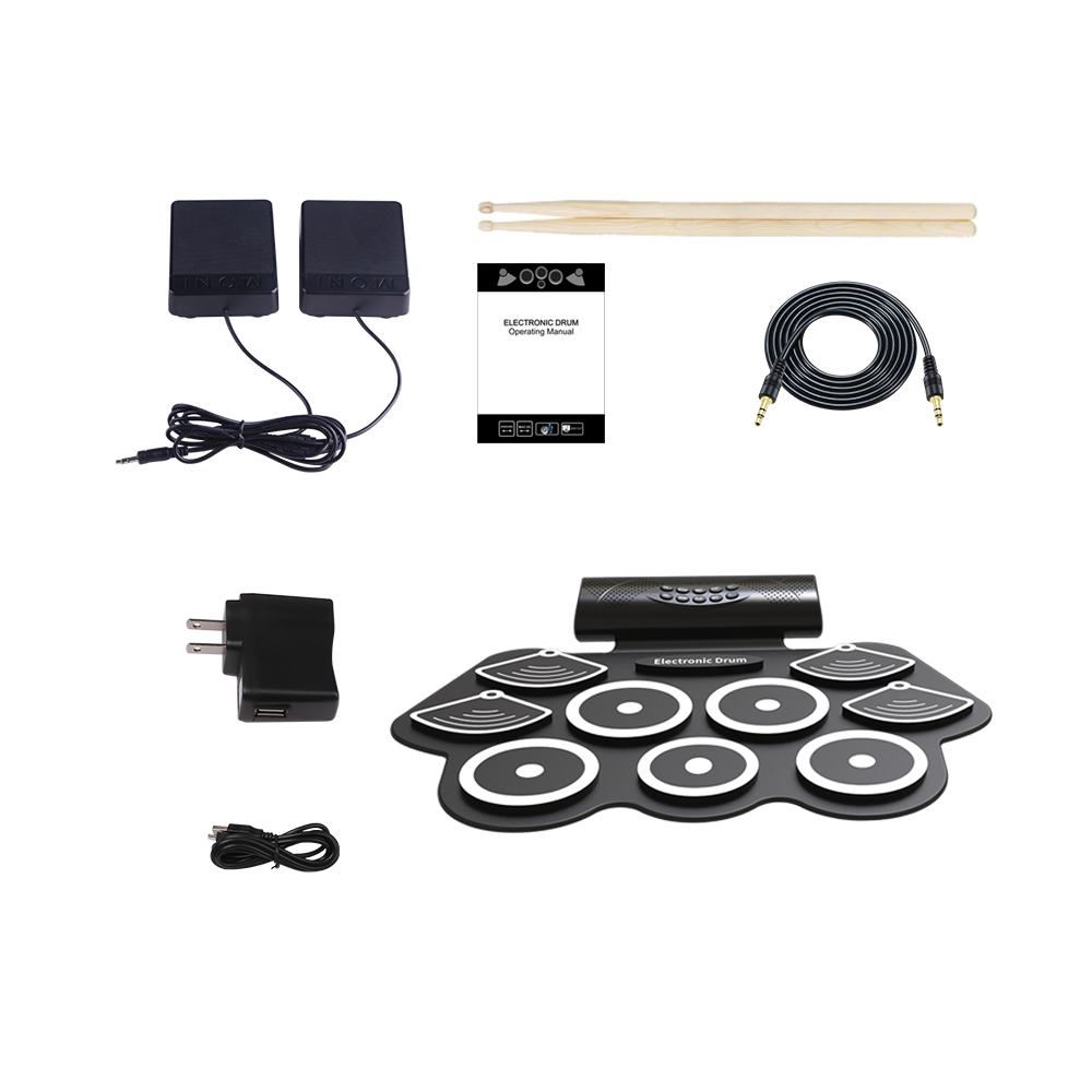 Pad per batteria digitale pers - Electronic Drum Set Roll Up recensione e prezzo