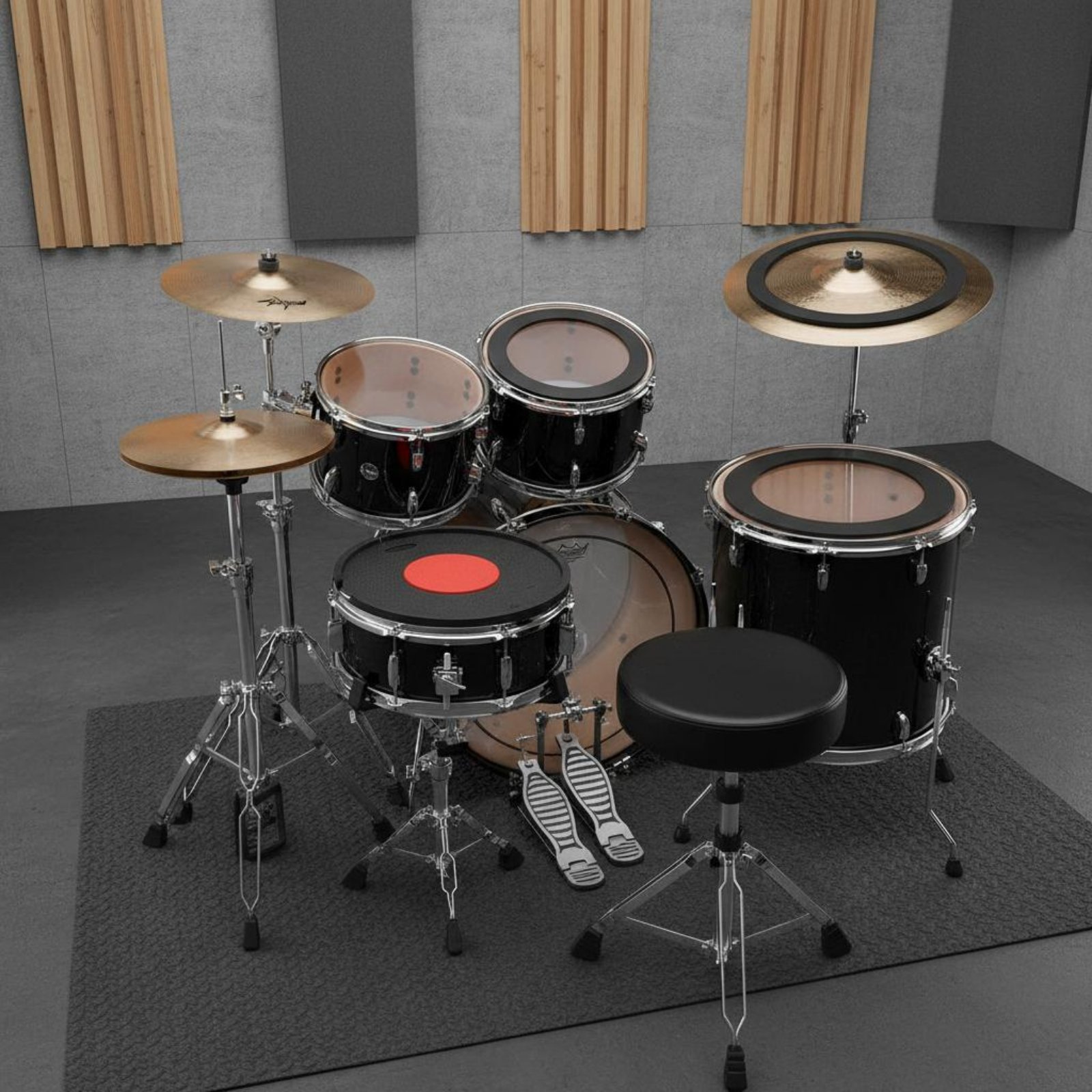 Set di Pad Mute per Batteria i - Drum Practice Pad recensione e prezzo