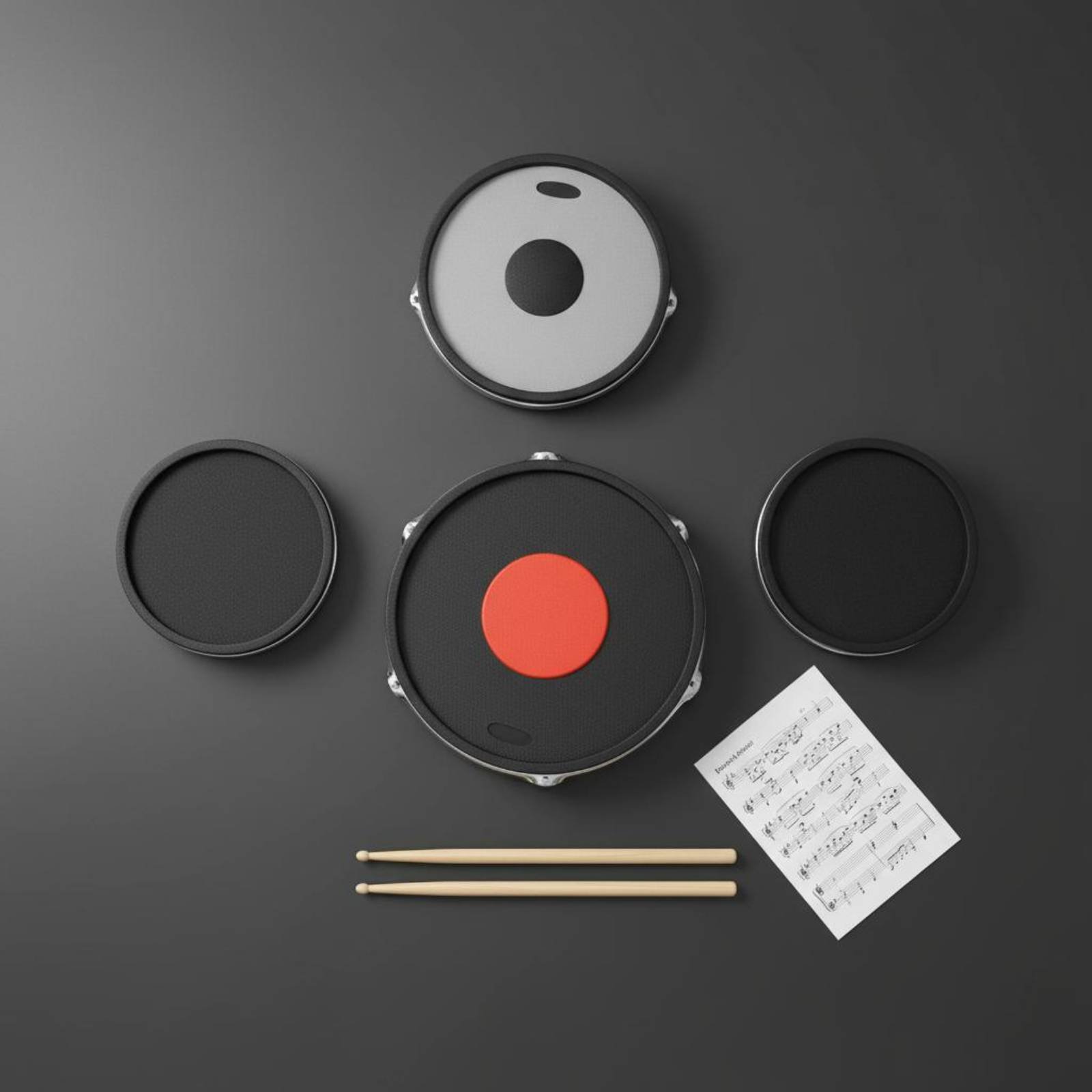Set di Pad Mute per Batteria i - Drum Practice Pad recensione e prezzo