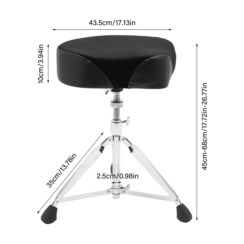 Sgabello per Batteria Regolabi - Drum Throne Adjustable recensione e prezzo