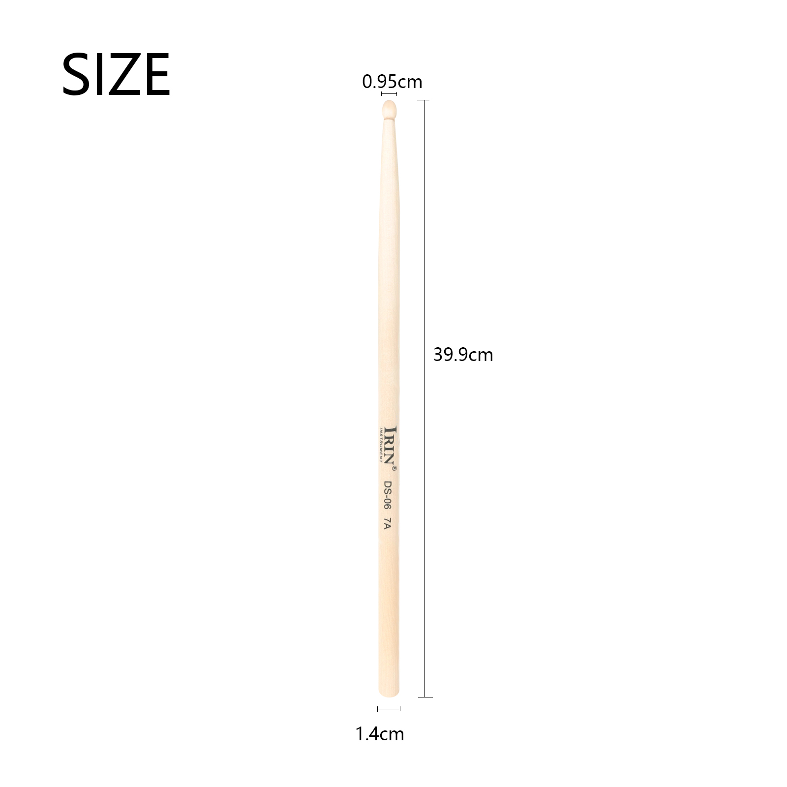 IRIN DS-06 Bacchette per batte - Drumsticks 5A Maple recensione e prezzo