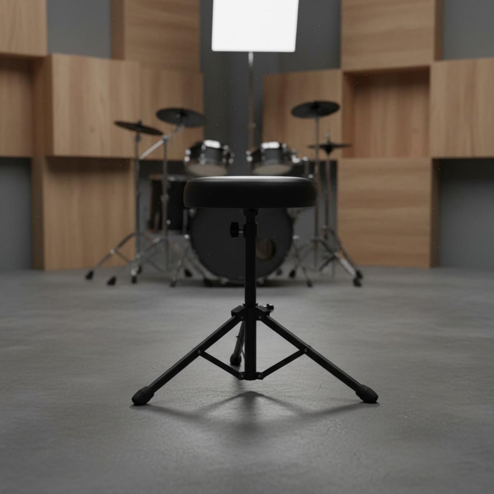 Sgabello per Batteria Rotondo  - Drum Throne Adjustable recensione e prezzo