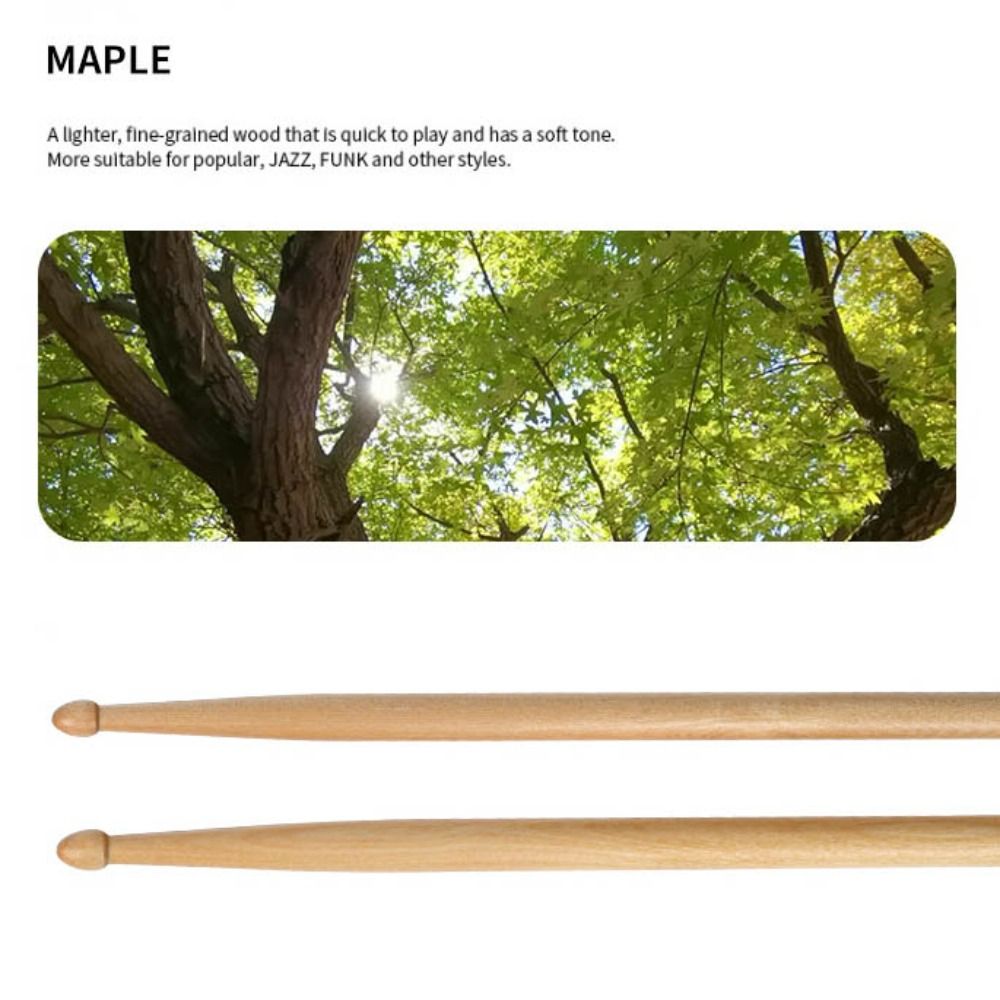 Classic 5A/7A Drum Sticks acce - Drumsticks 5A Maple recensione e prezzo