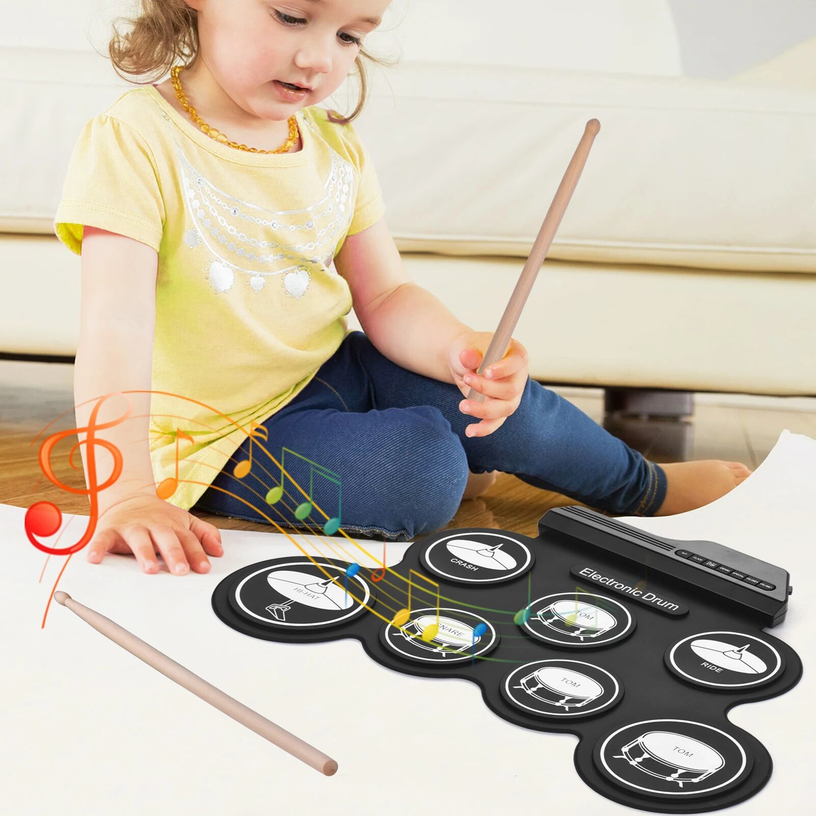 Batteria elettronica Set USB R - Electronic Drum Set Roll Up recensione e prezzo