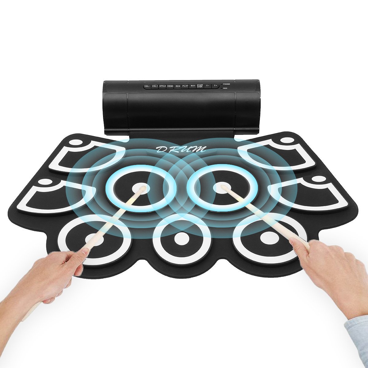 Set di batteria elettronica po - Electronic Drum Set Roll Up recensione e prezzo