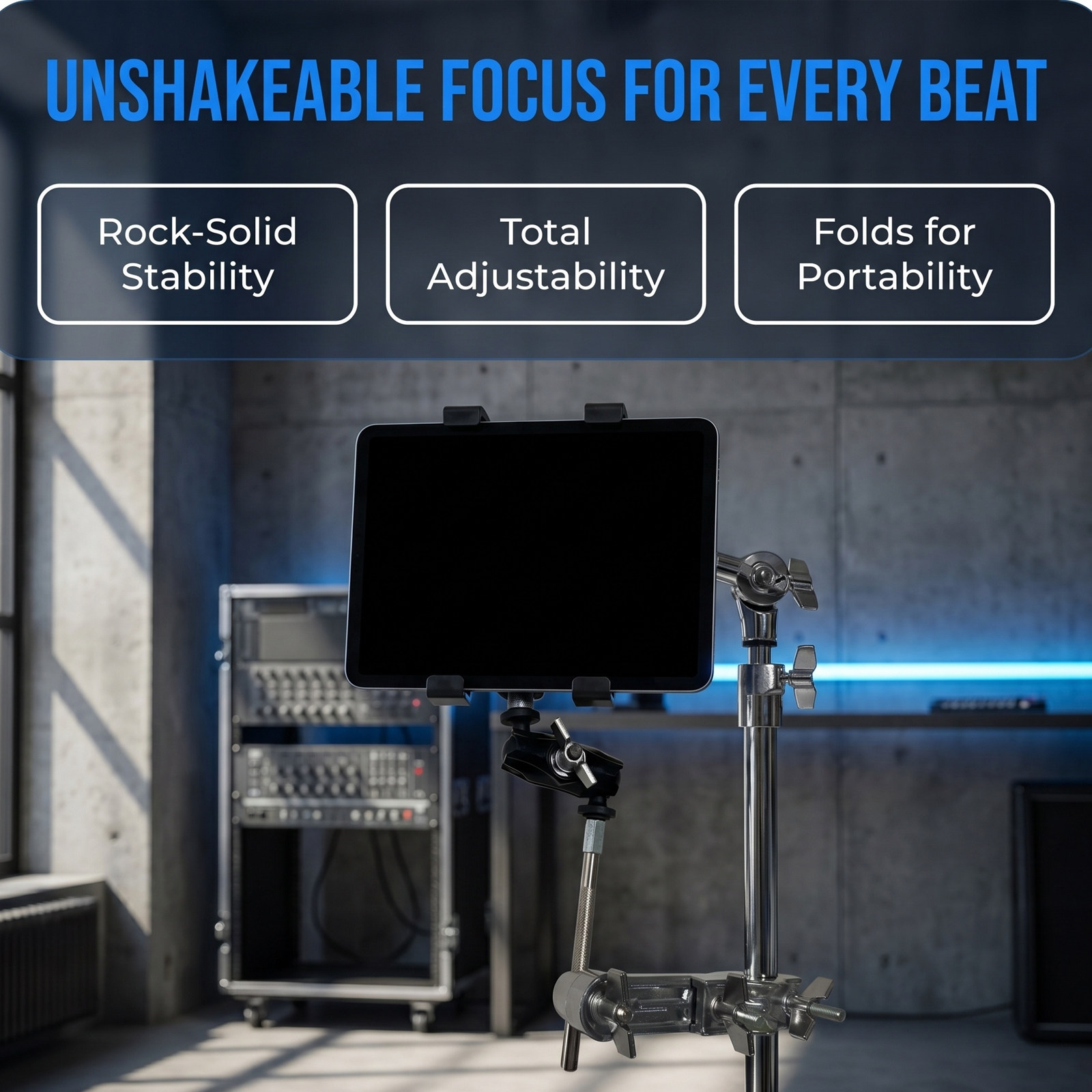 Morsetto di montaggio regolabi - Electronic Drum Rack Stand recensione e prezzo