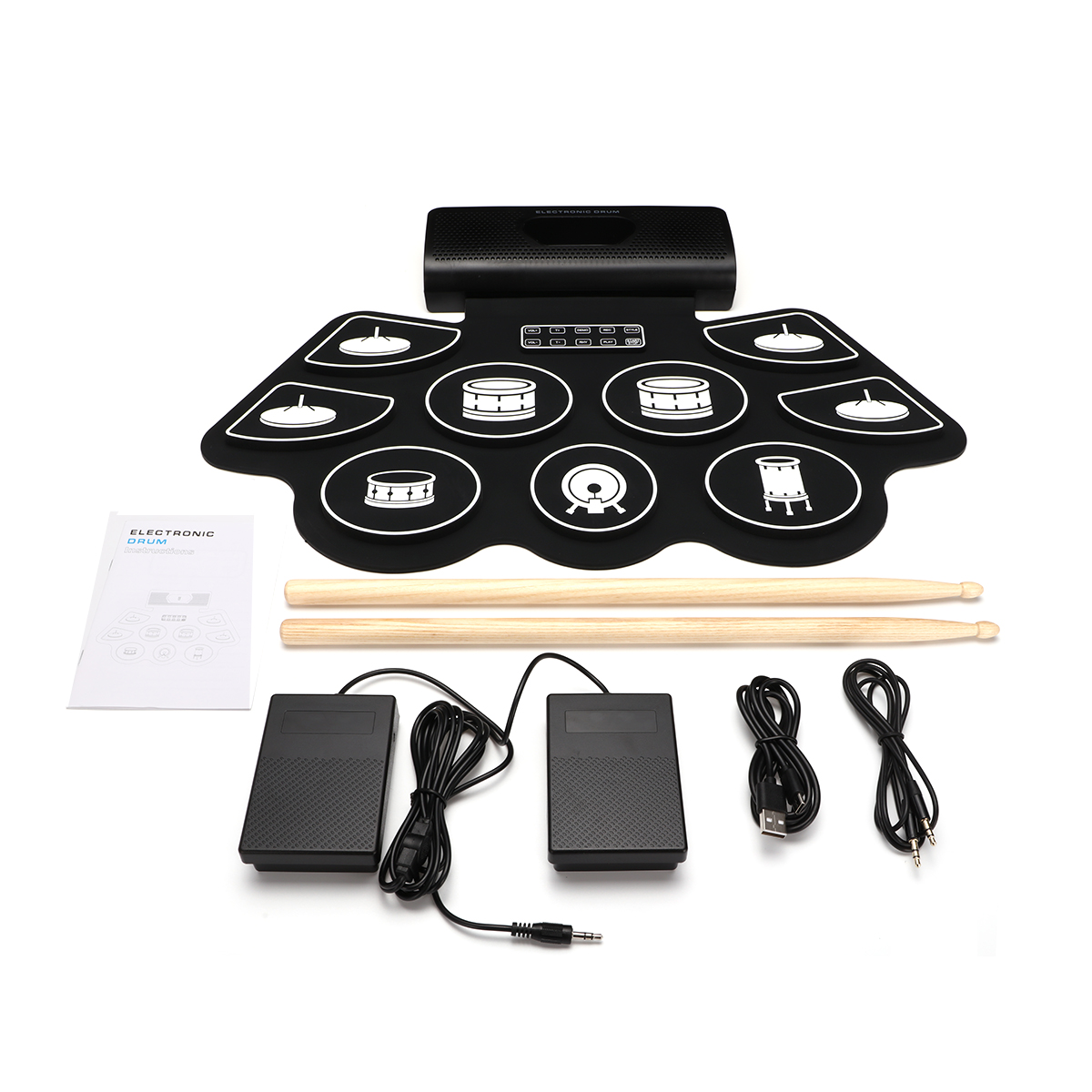 Set di Batteria Elettronica BT - Electronic Drum Set Roll Up recensione e prezzo
