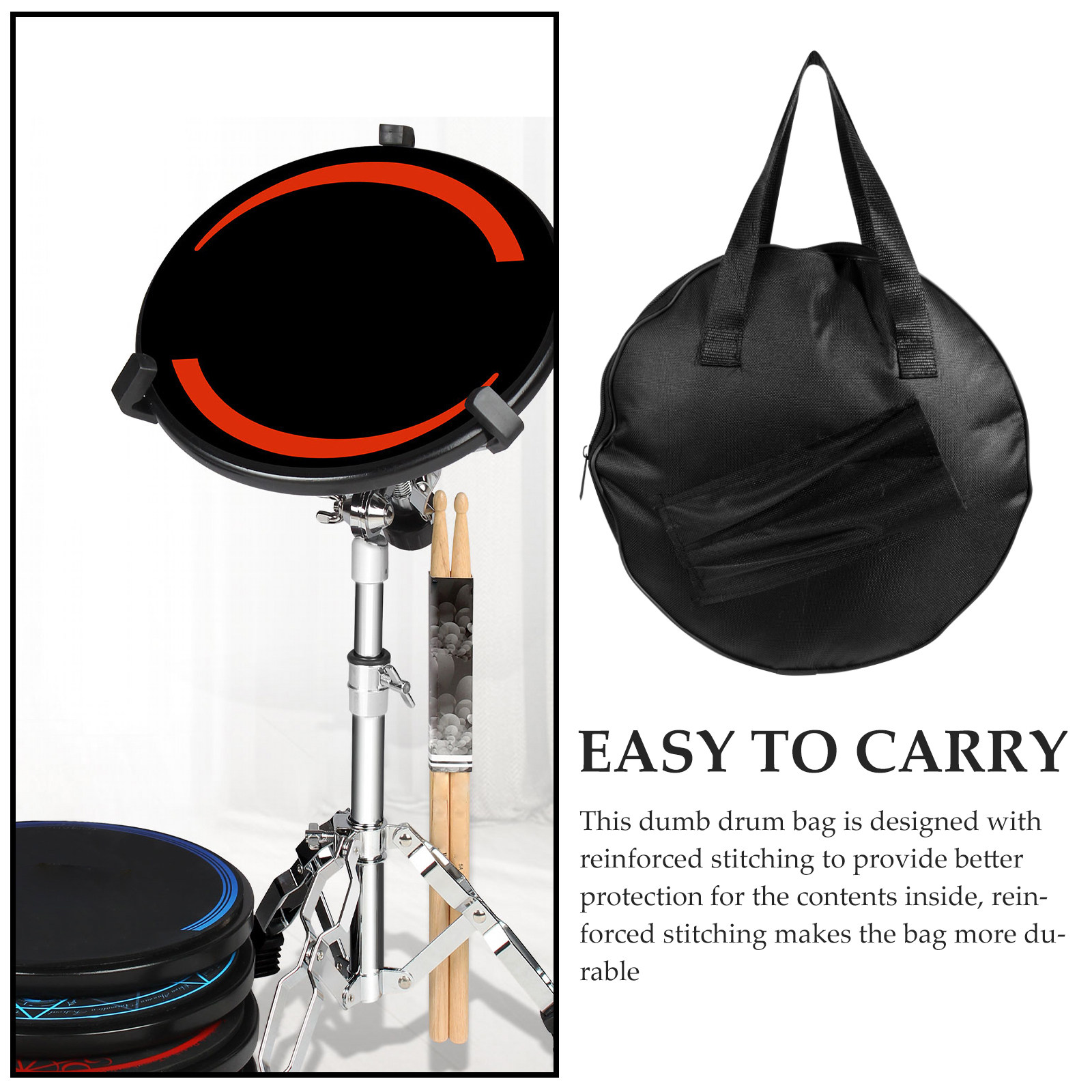 Borsa per Trasporto Tamburo St - Drum Practice Pad recensione e prezzo